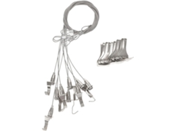 Kit Para Pendurar Quadros Hemobllo, Resistente E Confiável, Com Corda De Aço Inoxidável, Capacidade De 30kg, 10 Peças