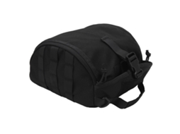 Funda para capacete de treinamento ao ar livre portátil com grande capacidade para armazenamento de capacete preto