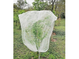 Rebe-rede De Proteção Para Árvores Frutíferas 1,8m X 1,8m, Malha Fina Anti-insetos Com Cremalheira E Cordo De Ajuste