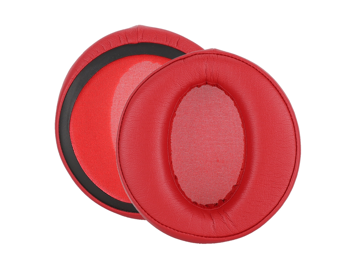 Aetheria 2pcs Almofadas para Ouvido Substituição para Fone Sony Mdr xb950bt Vermelha