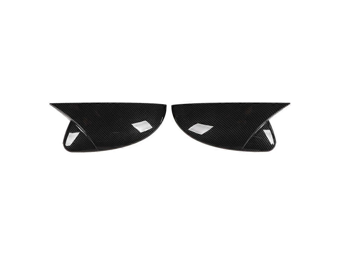 Cobertura Retrovisor Lateral Traseiro Porta Arredondado 2 Peças Proteção Uv