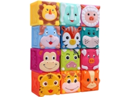 Blocos De Montar Para Bebês, Brinquedos Macios Empilhar, Educativos