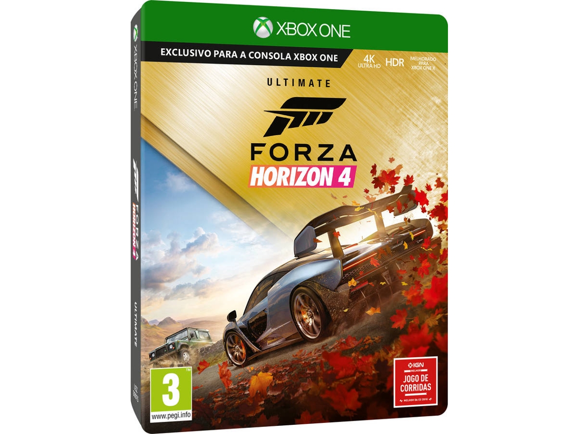 Jogo xbox one forza horizon 4 em português novo em Promoção na