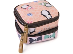 Conjunto 2 Bolsas Higiénicas Femininas Raposa E Pinguim
