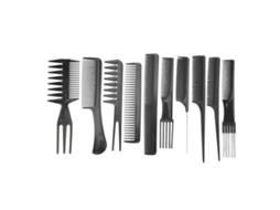2026 10pcs Set de Peines de Estilo para Pelo Largo/corto/rizo Resistente a Altas Temperaturas Y Diseño Ergonómico