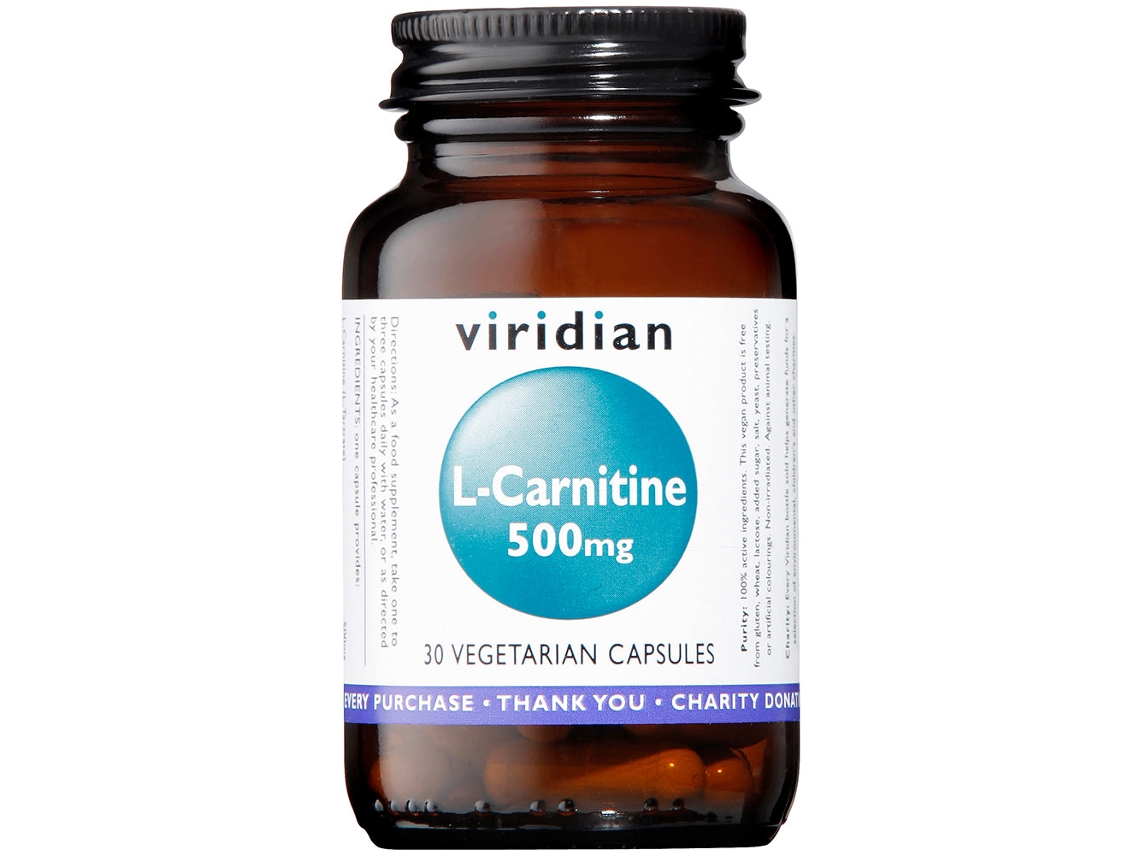 Viridian L-Carnitine 500mg 30's