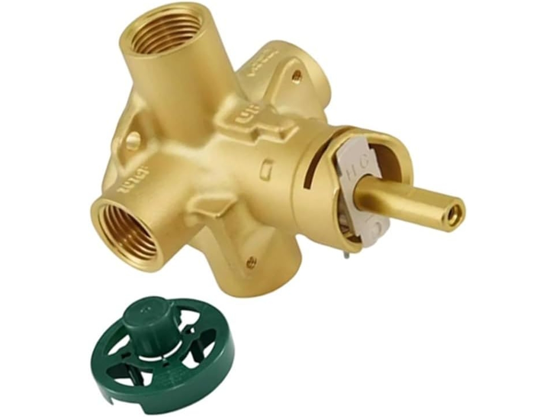 Torneira De Latão De 1/2" 2510 Kit De Chuveiro Com Pressão Balanceada E Conector Ips