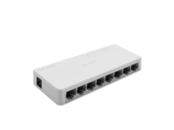 Switch de Rede QOLTEC para Pc/laptop com 8 Portas Rj45 Lan Gigabit