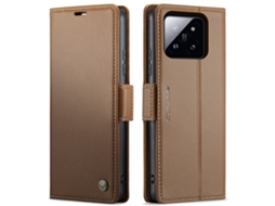 Capa Para Celular Com Compartimento Para Cartão Simmarrom, Redmi Note 13 5g