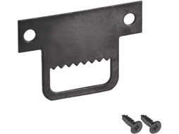 Gancho Serrilhado para Moldura de Fotos, 2 Furos C/ Parafusos para Pend. Quadros, 32mm X 22mm CHABERLU