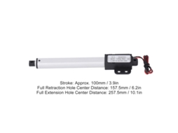 Atuador Linear Elétrico 150n 100mm 24v 4mm/s