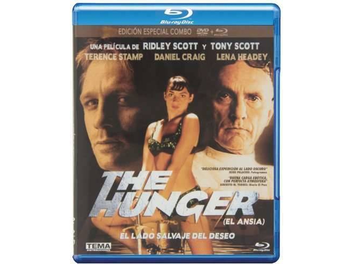 Blu-Ray+ DVD The Hunger (1983) (Edição em Espanhol)