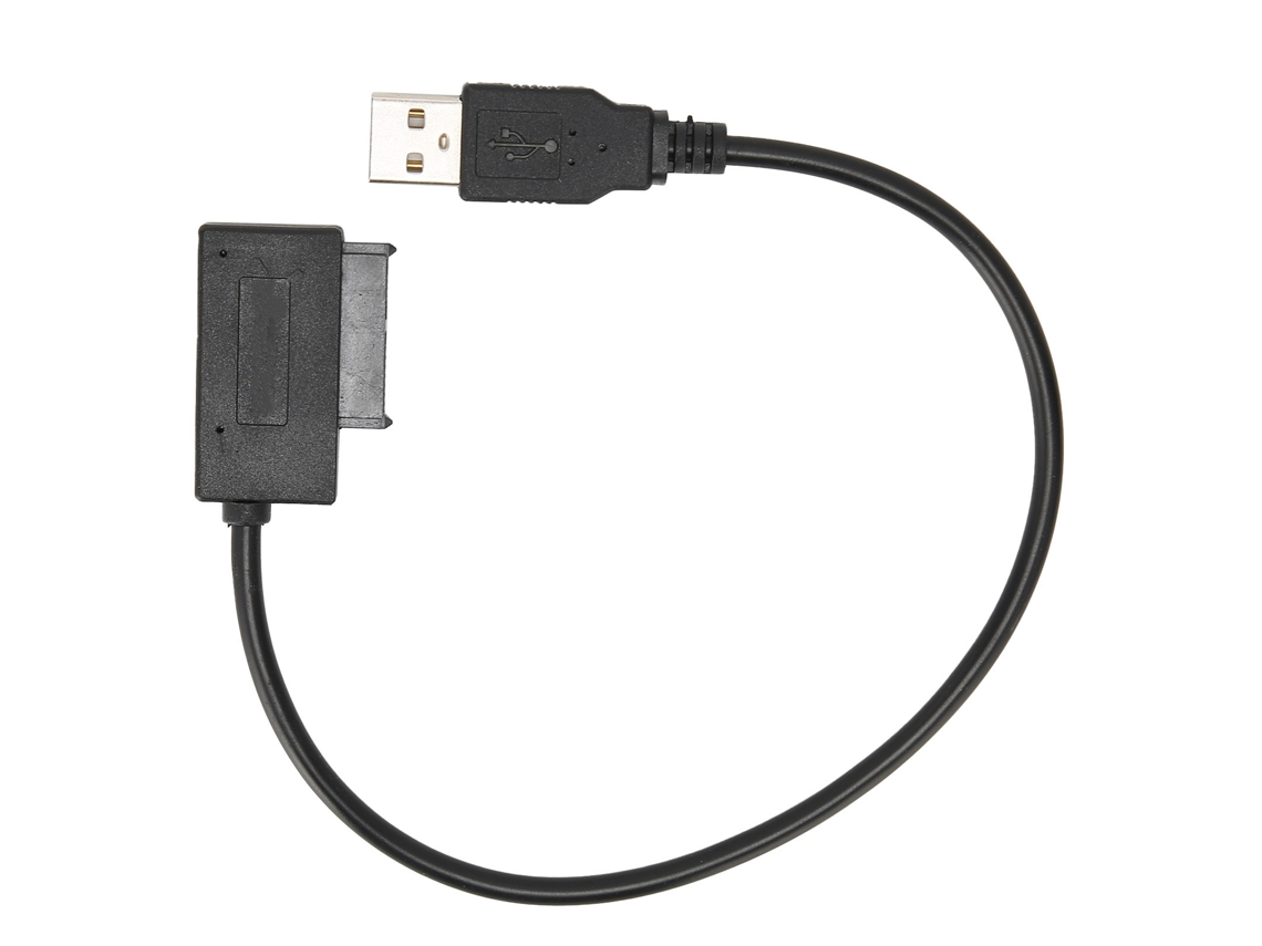 Cabo Adaptador (usb2.0 Para Sata, Adaptador De Enclosure De Disco Externo Em Forma De Cotovelo)