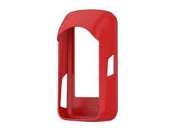 Capa De Silicone À Prova De Choque Para Wahoo Elemnt Roam, Protetor De Gps Resistente A Arranhões, Vermelha