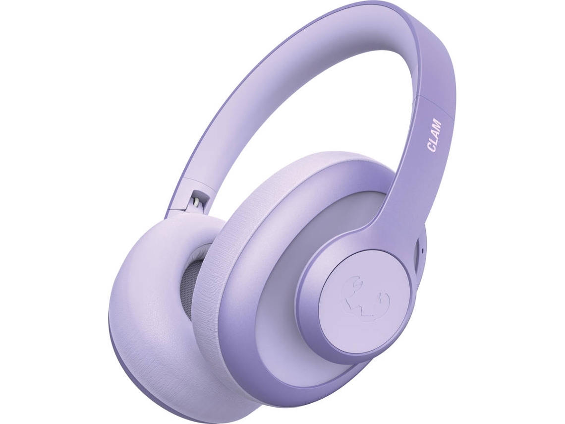Auscultadores Bluetooth FRESH 'N REBEL Clam Ace  (Over Ear - Noise Cancelling - Microfone - Lilás)