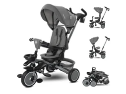 Freccia Triciclo Dobrável Compacto Com Assento Giratório De 360° Até 25 Kg Da Lorelli - Grey