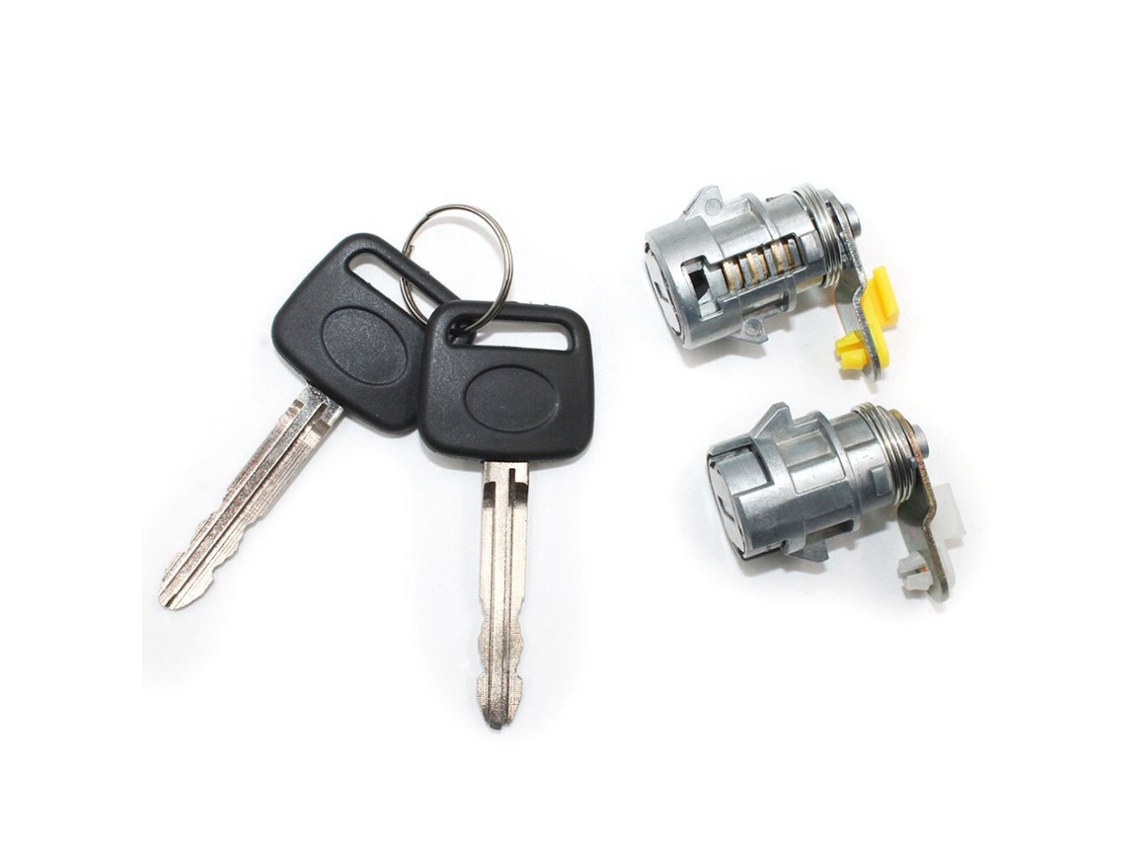 Conjunto de Fechaduras de Porta com Chave para Pickup 89 95 e 4runner 89 98 (cilindro da Fechadura: 69051 35030) (lado Esquerdo e Direito)
