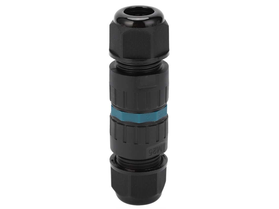 Conector Circular De Plástico 5 Pinos Para Cabo Aviação, Soquete De Fio À Prova D'água M25, 5p 9~ 12mm