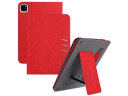 Capa Tipo Carteira Para Ipad Pro 11 , Com Função De Despertar/repouso Automático, Em Couro, Com Textura De Couro Bovino, Preta Slowmoose (2024)