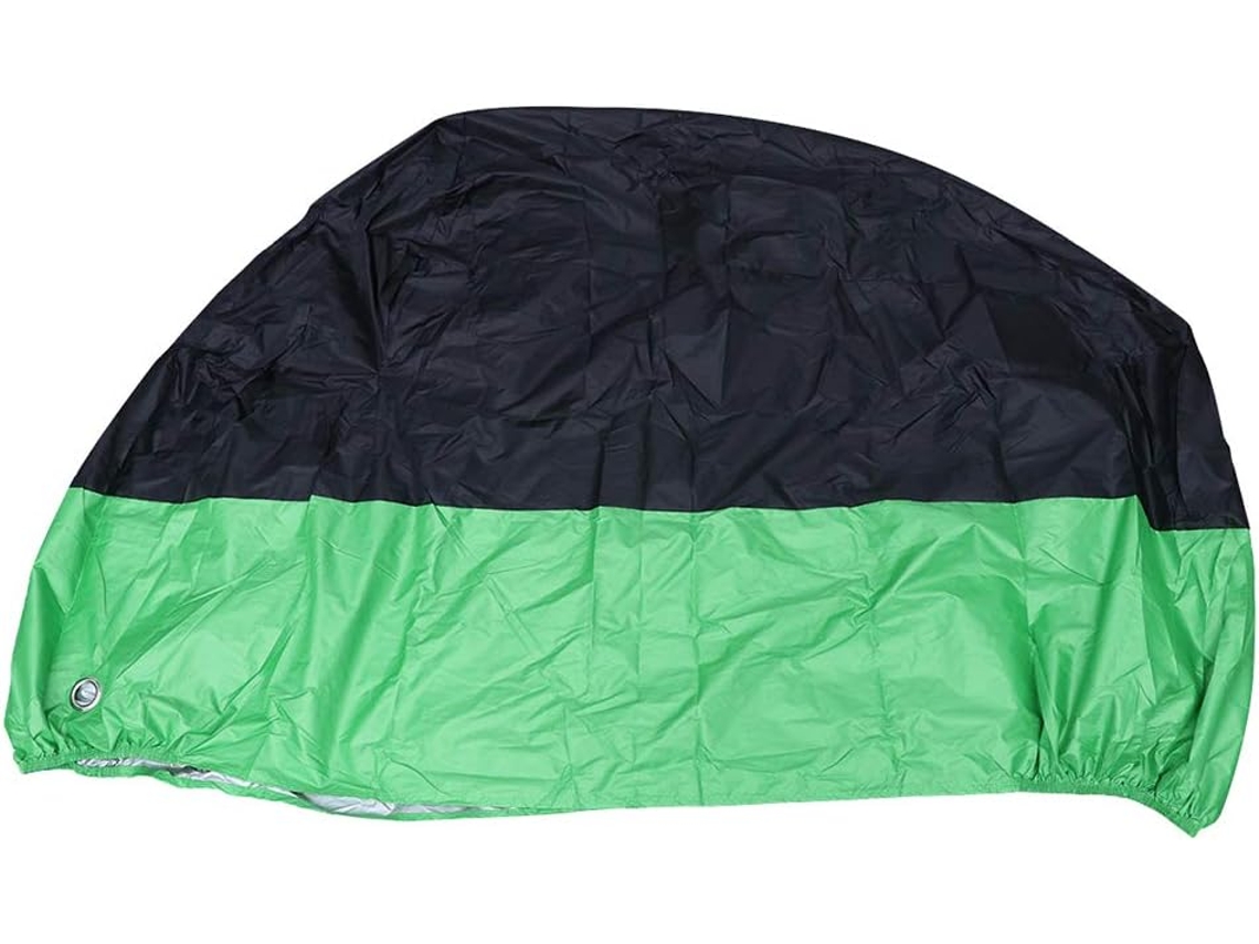 Capa Protetora Preta E Verde, Tamanho Xxxxl, Impermeável, Resistente Aos Raios Uv E Respirável, Com Compartimento De Armazenamento.