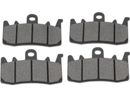 Pastilhas de Freio Universais Dianteiras e Traseiras para Motocicletas R Design Otimizado: Códigos Fa630