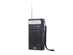 Rádio Portátil, Rádio De Bolso Analógico Fm/am Recarregável Com Lanterna.