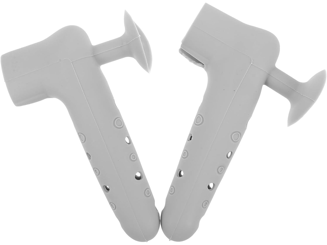 Capa Protetora De Silicone Para Maçaneta Porta Cabilock 2 Unidades Com Design Reforçado Anticolisão E Isolamento