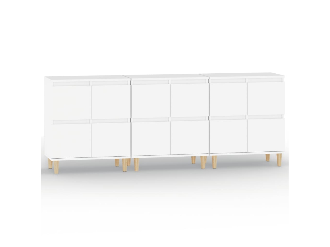 Sideboard, Sideboards Vidaxl Branco Madeira Processada (n/a)