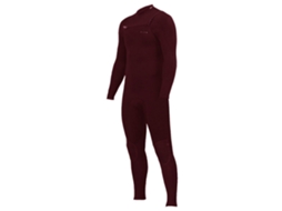 Fato Neoprene Manga Comprida Zip Tórax Wesley Steamer 3/2 Mm Vermelho Mtzion