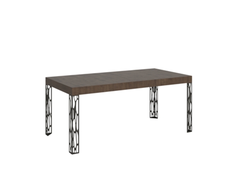 Mesa de Refeição ITAMOBY Ghibli (90x180/284 - Painéis em Melamina - Nogueira)