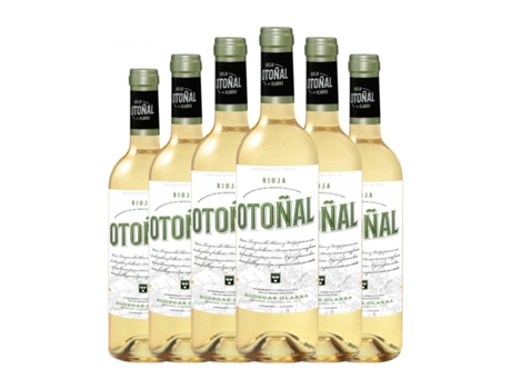 Vinho branco OLARRA Otoñal Blanco Macabeo Rioja (0.75 L - 6 Unidades)