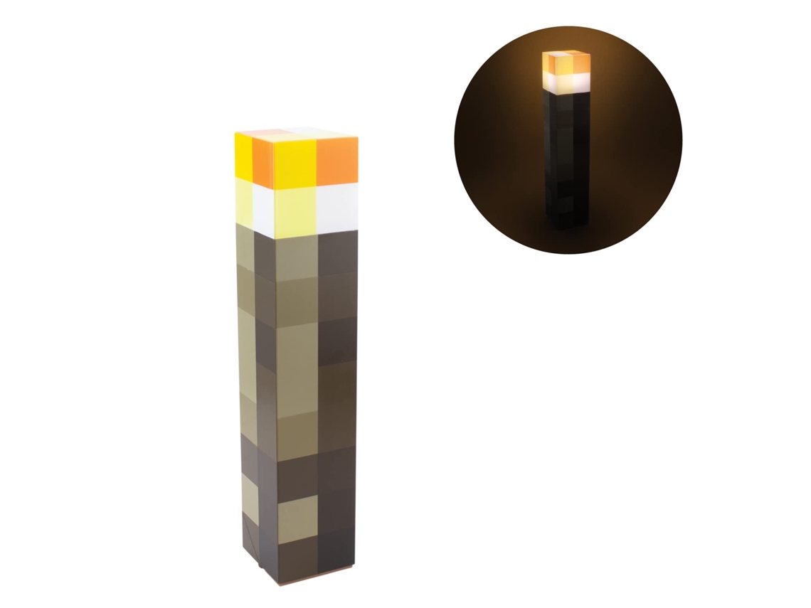 Lanterna Minecraft Oficialmente Licenciada, 2 Modos De Iluminação, Operada Por Bateria, Presente Para Jogadores Ehstmind