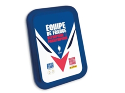 Caixa metálica com 10 bolsos 2 cartões de edição limitada - PANINI - Seleção Francesa dos Jogos Olímpicos de 2024