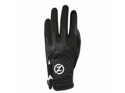 Luva Feminina De Couro Cabretta Preto ZERO FRICTION