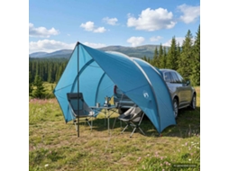 Vidaxl Awning Para Caçamba Resistente À Água 405 X 280 X 220 Cm Azul