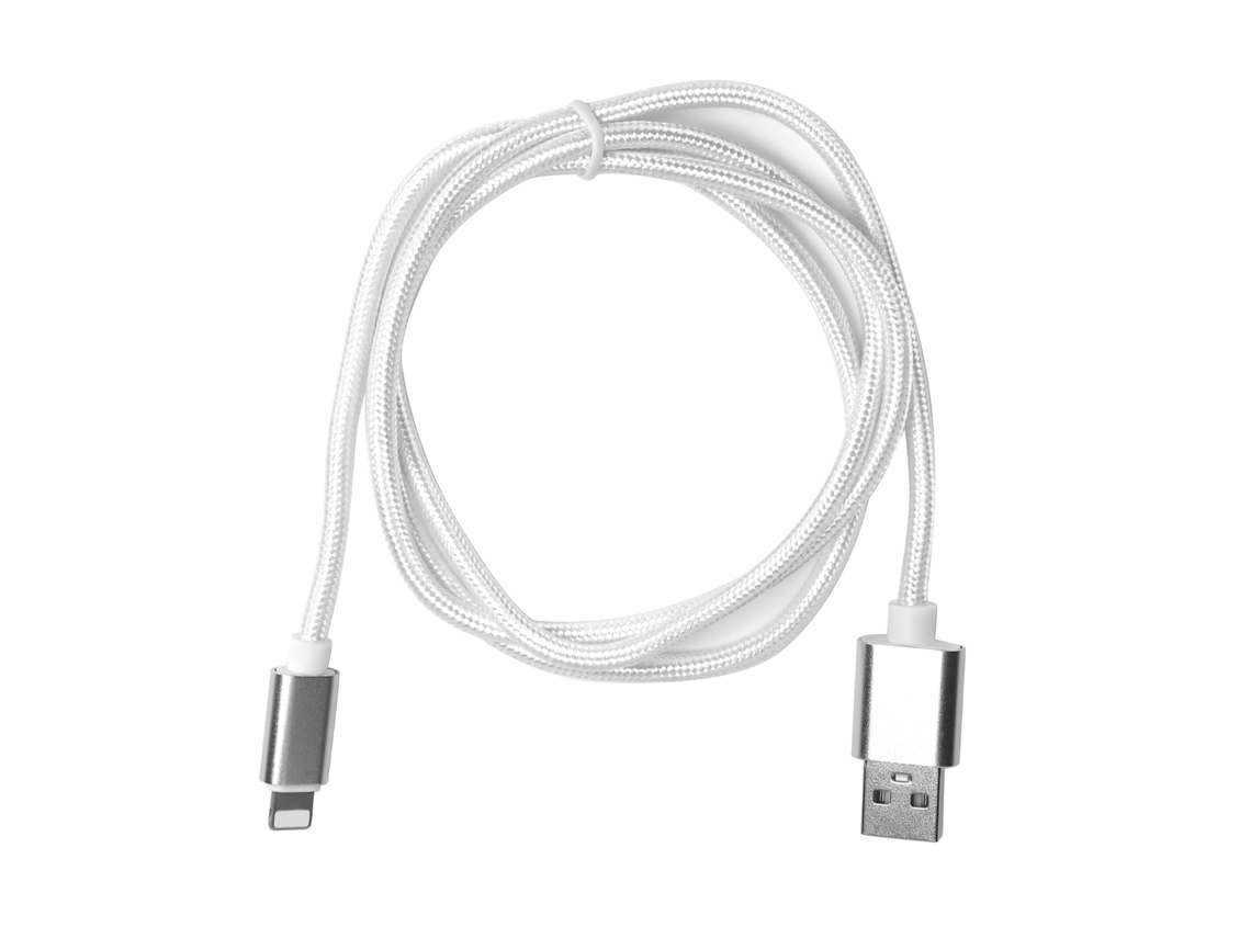 Cabo de Dados LAXISCREED 1m Branco Lightning