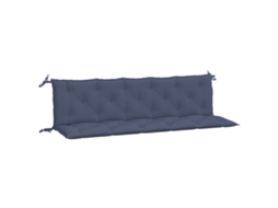 Garden Bench Cushion, Garden Bench Cushions Vidaxl Azul Tecido (180 X 50 X 7 Cm)