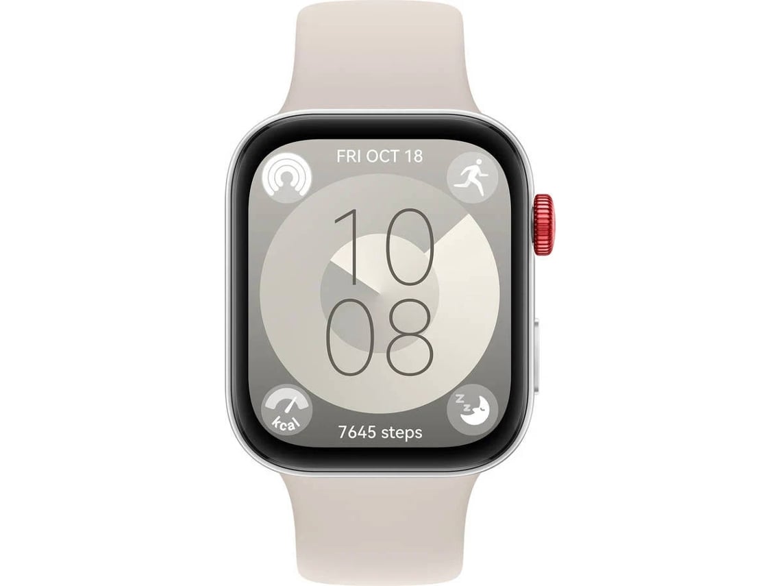 Smartwatch HUAWEI Watch Fit 3 (1.82'' - Bluetooth - Autonomia até 10 Dias - Branco)