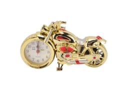 Relógio Despertador Moto Simulação Vintage Com Sinalização Audível