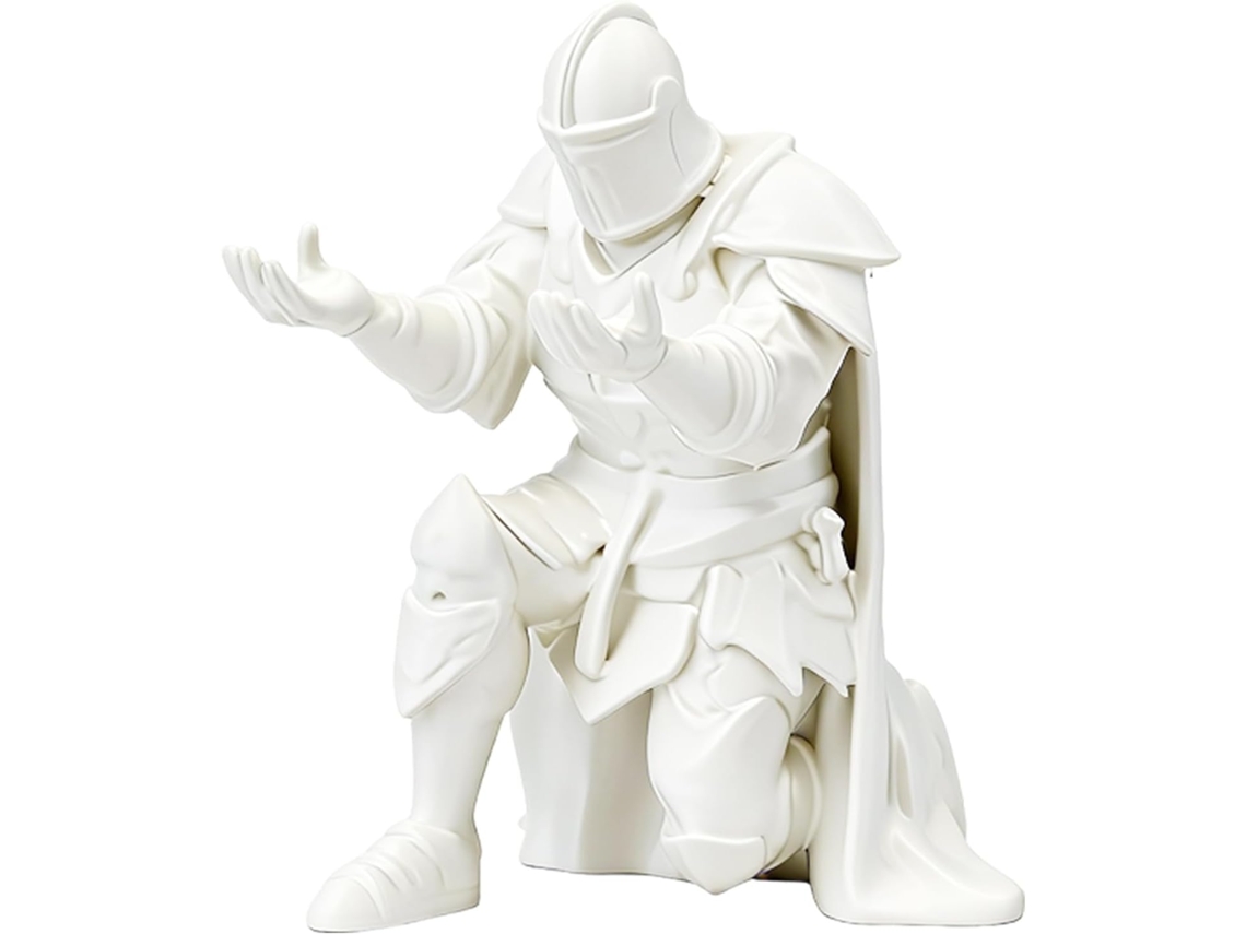 Suporte para canetas em formato Guerreiro, impresso em 3D, organizador de mesa multifuncional para sala de estar e quarto.