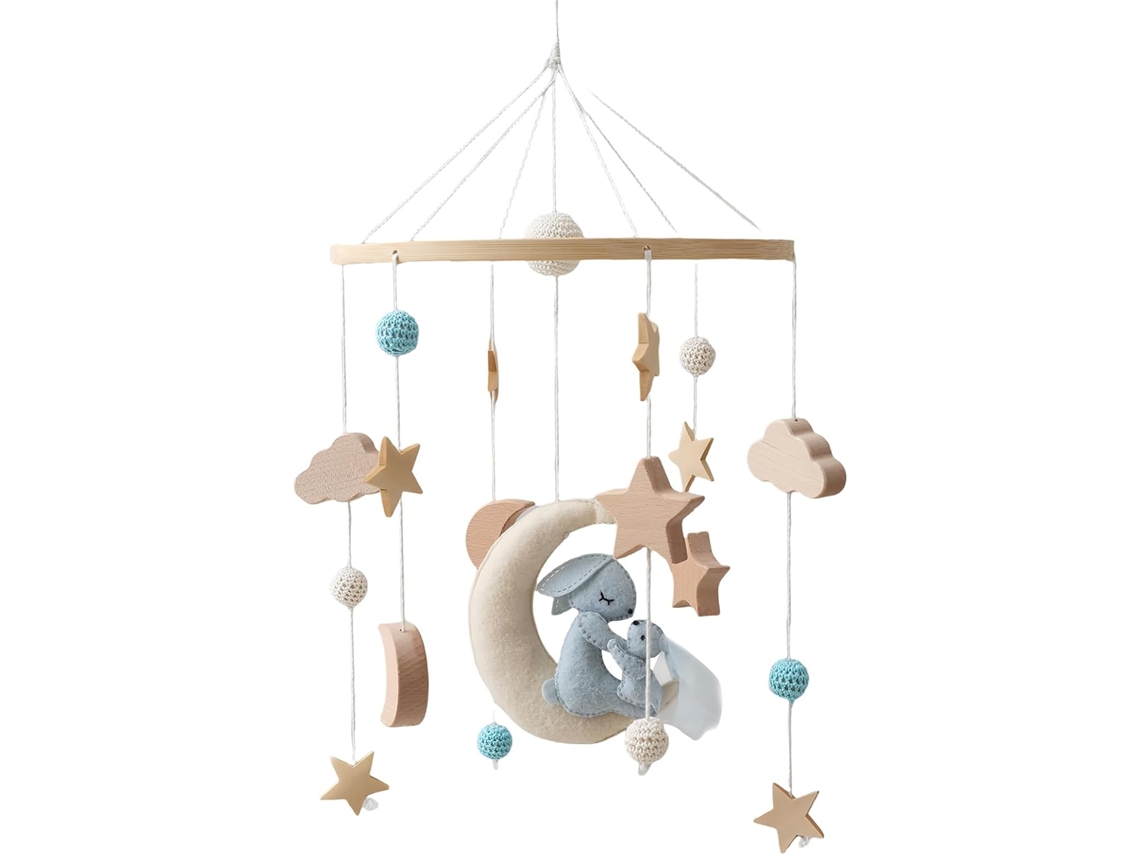 Móbile Para Berço De Bebê | Móbile Educativo Para Berço, Brinquedo Sensorial Para Carrinhos De Bebê, Vayotoy