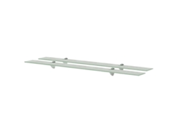 Vidaxl Prateleiras Flutuantes 2 Pcs Vidro 100x10 Cm 8 Mm
