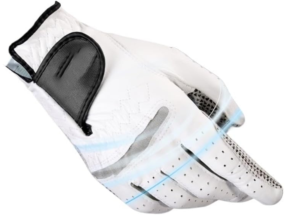 Bolsa para tees de golfe Gray Wolf, preta, fácil de transportar | S/MARCA