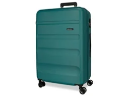 Mala De Viagem / Trolley Grande 74cm 4r Roll Road Flex Verde