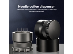 Ferramenta WDT ajustável de 53 mm com 22 agulhas para café