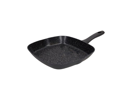 Grelha Lisa Em Alumínio Forjado Da Série Salova Ø28cm Vassary