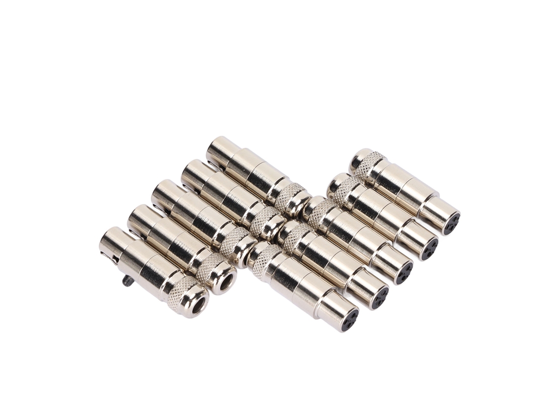 Adaptador Xlr EOOCOO (conector Fêmea de 3 Pinos para Transferência de Sinal de Microfone Masculino)