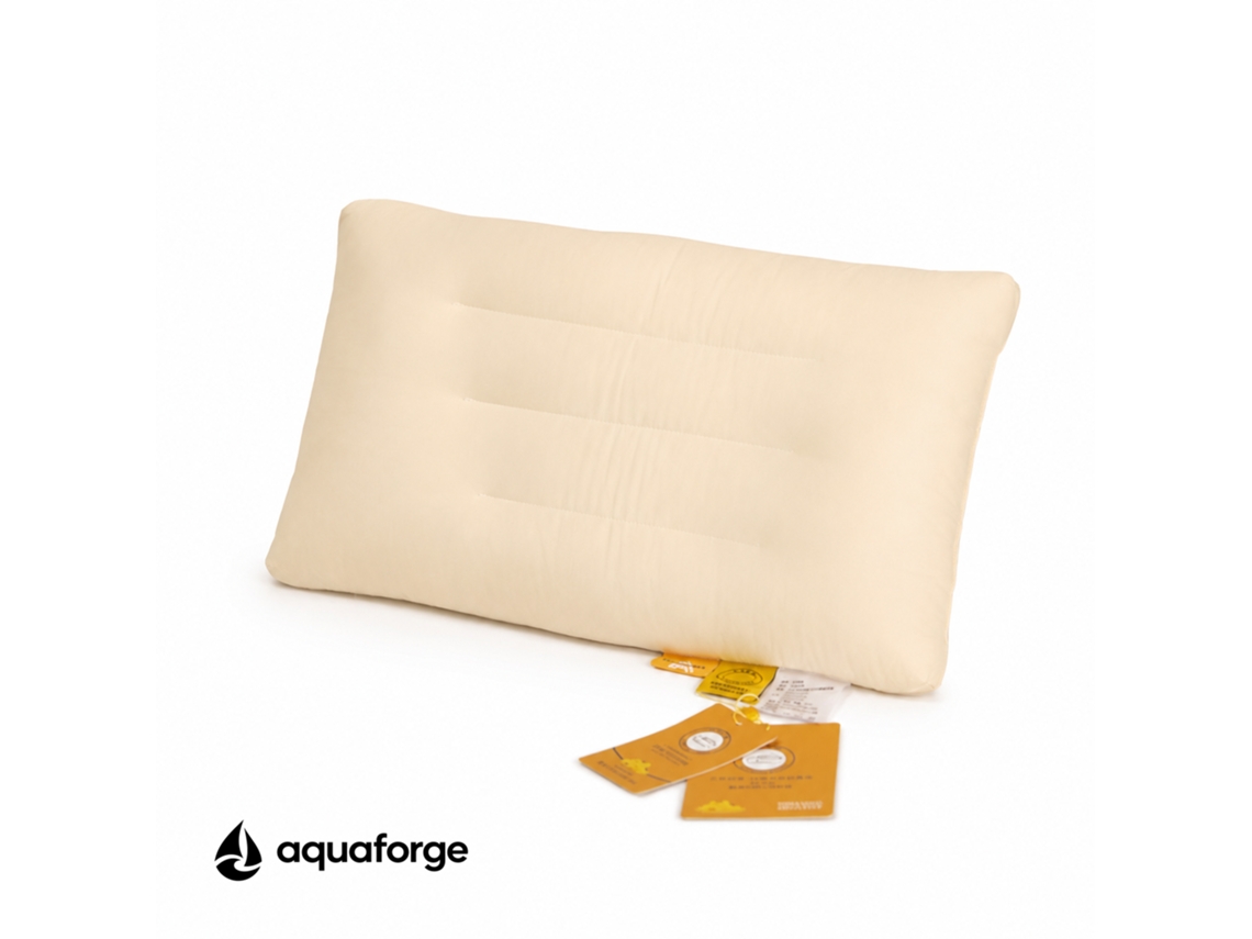 Almofada Cervical Ergonómica Algodão 30 X 50 Cm