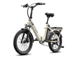F20 Flex E bike Dobrável Motor 250w Bateria 36v20ah 75km Bege FAFREES