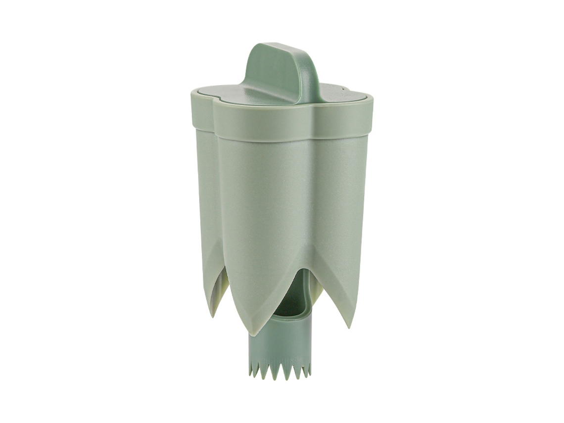 2 Em 1: Removedor De Sementes Pimenta, Cortador De Legumes, Utensílio De Cozinha(verde)